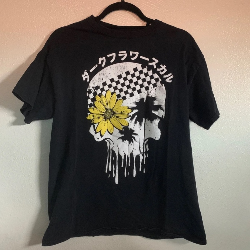 SCW Skate Melting Skull Shirt ☠️ SOLD!!☠️
